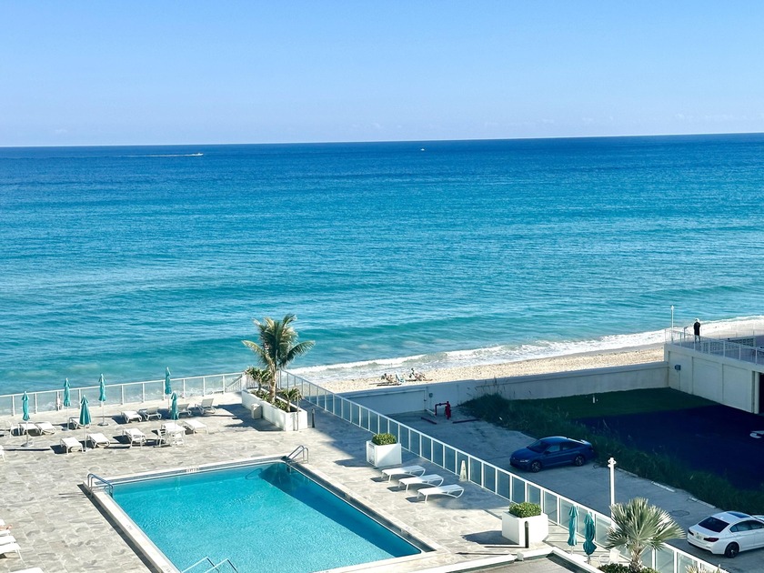 The oceanfront two-bedroom, two-bath residence combines a highly - Beach Condo for sale in Palm Beach, Florida on Beachhouse.com