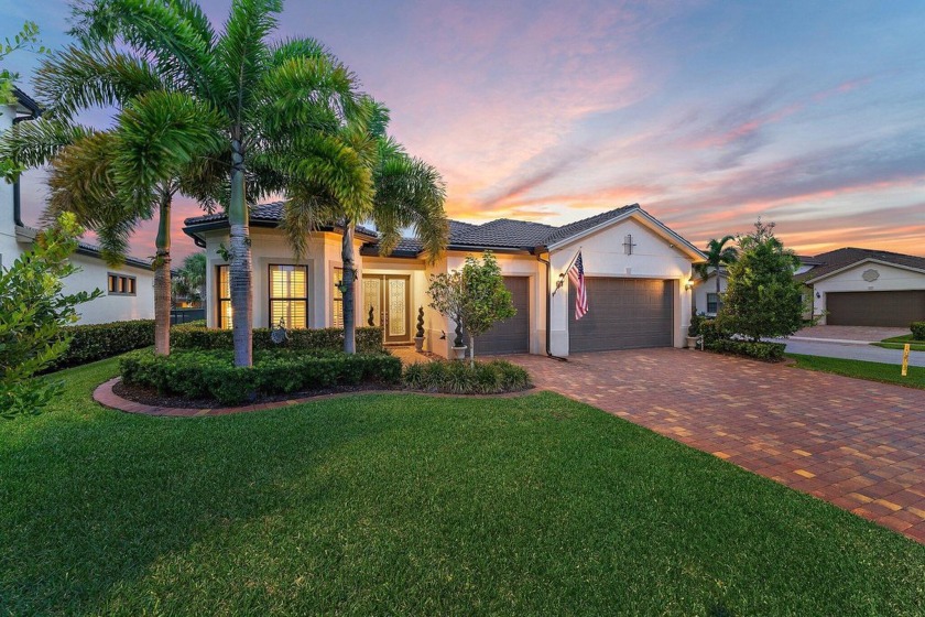 This extremely popular one-story ''Stonewater'' model home by - Beach Home for sale in Jupiter, Florida on Beachhouse.com