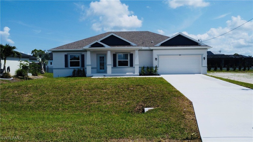 This NEW HOME IS COMPLETE and AVAILABLE NOW! We are pleased to - Beach Home for sale in Cape Coral, Florida on Beachhouse.com