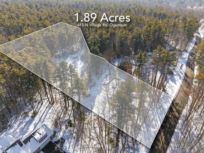 Set the tone for something truly special at 415 North Village - Beach Lot for sale in Ogunquit, Maine on Beachhouse.com