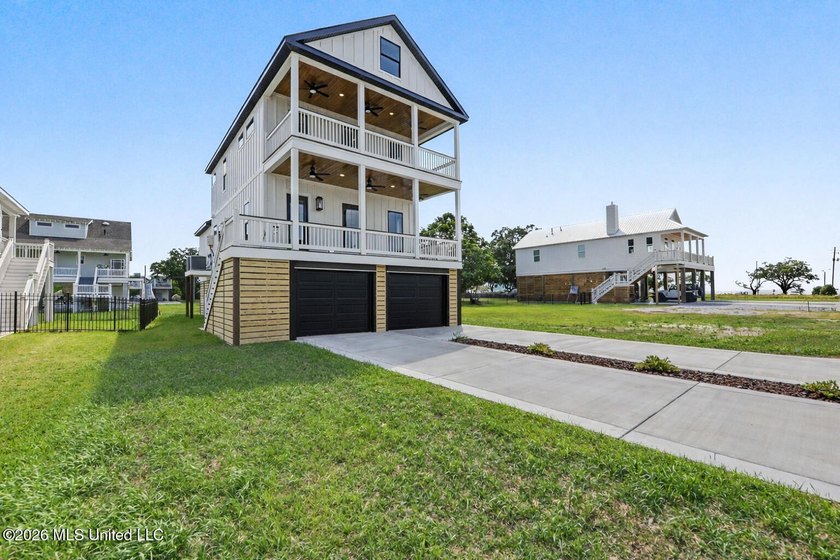 Wake up to Gulf breezes, water views, and the relaxed elegance - Beach Home for sale in Long Beach, Mississippi on Beachhouse.com