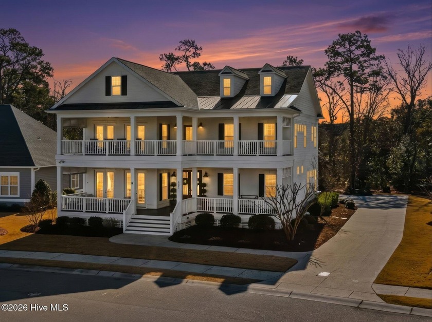 This elegant Lowcountry-style residence, richly appointed with - Beach Home for sale in Wilmington, North Carolina on Beachhouse.com
