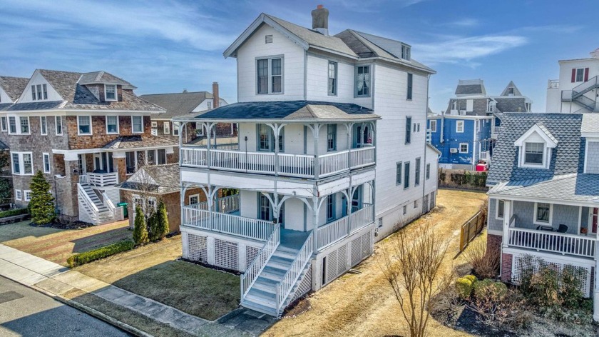 Welcome to your *Folk Victorian* 3-story home in a premier - Beach Townhome/Townhouse for sale in Cape May, New Jersey on Beachhouse.com