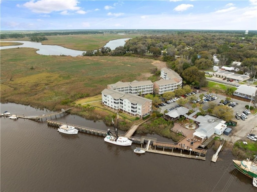 Enjoy Stunning views of marsh and deep water from several rooms - Beach Condo for sale in Darien, Georgia on Beachhouse.com