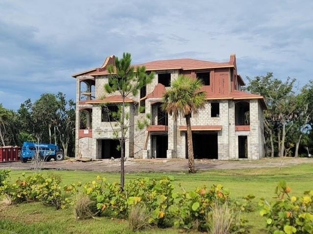 Under Construction. Sold as is with plans and permits or can be - Beach Acreage for sale in Terra Ceia, Florida on Beachhouse.com
