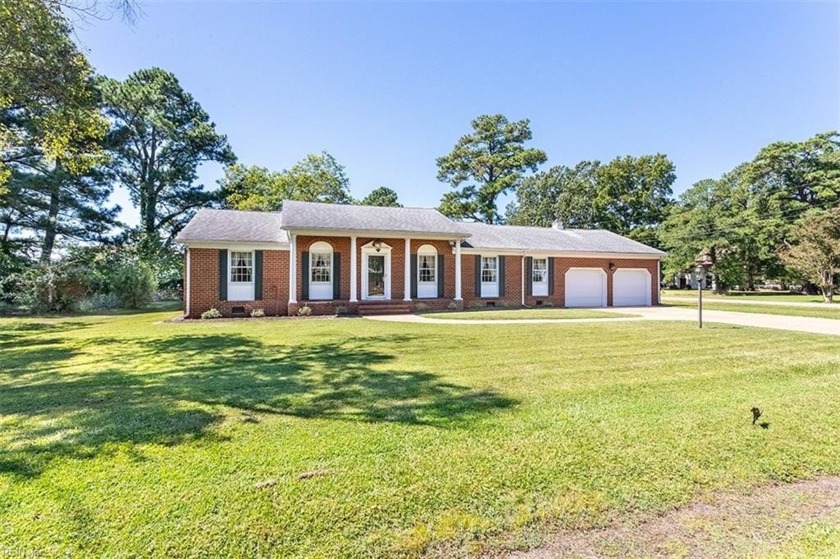 All Brick Waterfront Rancher nestled on Back Creek, located in - Beach Home for sale in Yorktown, Virginia on Beachhouse.com