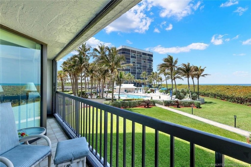 Beach Front! This magnificent 1-bedroom, 2-bathroom residence is - Beach Condo for sale in Jensen Beach, Florida on Beachhouse.com