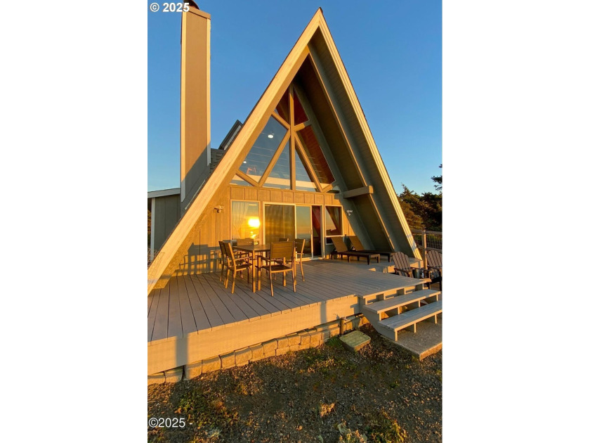 Above The Waves is a one-of-a-kind oceanfront A-frame nestled on - Beach Home for sale in Sealrock, Oregon on Beachhouse.com