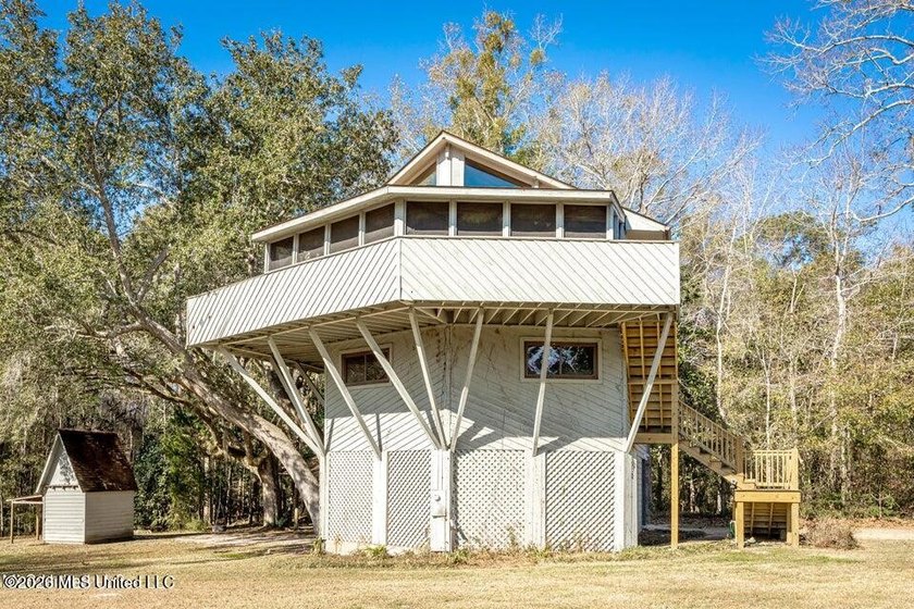 Unique Home with beautiful river views situated on a large lot - Beach Home for sale in Gautier, Mississippi on Beachhouse.com
