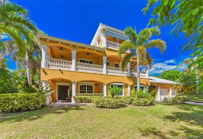 3+Acre Riverfront Estate Home w/Att 2 Car Garage Plus - Beach Home for sale in Fort Pierce, Florida on Beachhouse.com