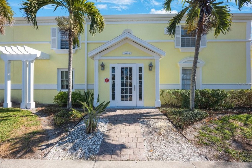 Sporting pastel-colored, Bermuda-styled exteriors, this - Beach Condo for sale in St. Petersburg, Florida on Beachhouse.com