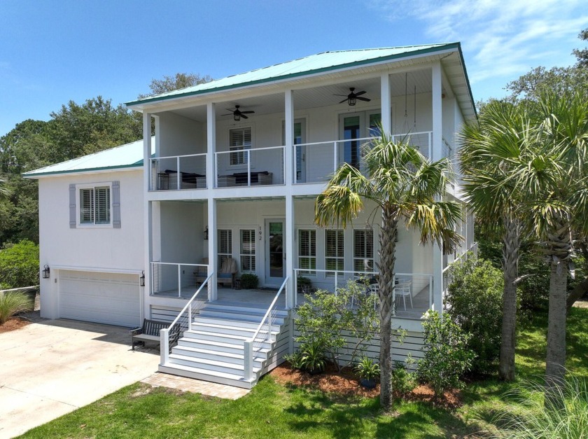 Nestled south of 30A at Eastern Lake, this exquisite 4-bedroom - Beach Home for sale in Santa Rosa Beach, Florida on Beachhouse.com
