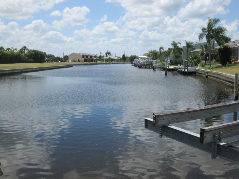 Drastic Price Adjustment.  Beautiful view down the saltwater - Beach Lot for sale in Punta Gorda, Florida on Beachhouse.com