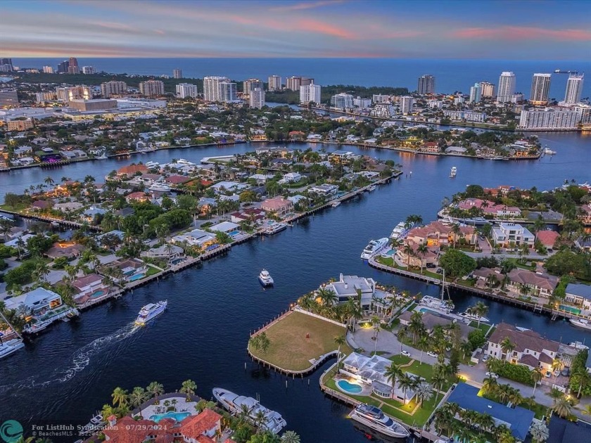 Discover one of Fort Lauderdale's LAST REMAINING POINT LOTS - Beach Lot for sale in Fort Lauderdale, Florida on Beachhouse.com