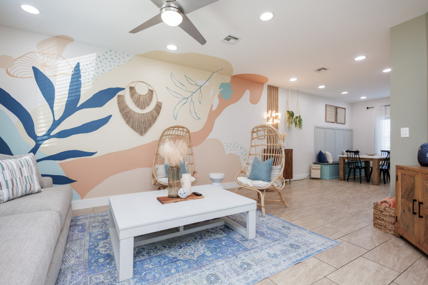 Stylish Boho-Chic Townhome with Picture-Perfect - Beach Vacation Rentals in Corpus Christi, Texas on Beachhouse.com