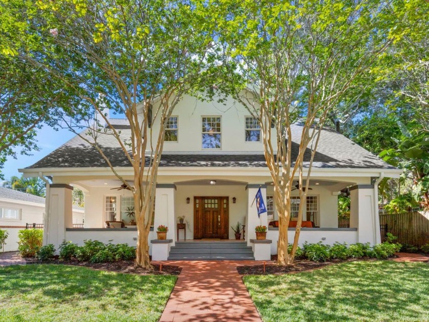 Rare opportunity to own a pristine and renovated 1918 Craftsman - Beach Home for sale in St. Petersburg, Florida on Beachhouse.com