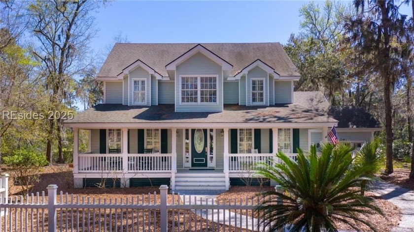 Welcome to your lakeside sanctuary on a triple lot, featuring - Beach Home for sale in Daufuskie Island, South Carolina on Beachhouse.com