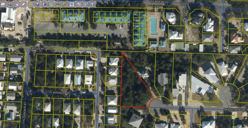 Don't miss this rare opportunity to own a half acre, elevated - Beach Lot for sale in Santa Rosa Beach, Florida on Beachhouse.com