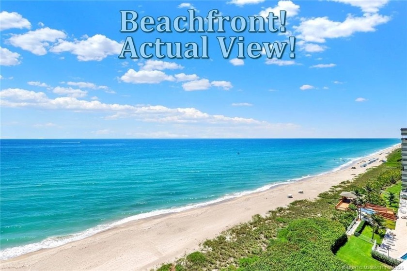 Oceanfront paradise on Hutchinson Island ! This beautiful 11th - Beach Condo for sale in Jensen Beach, Florida on Beachhouse.com