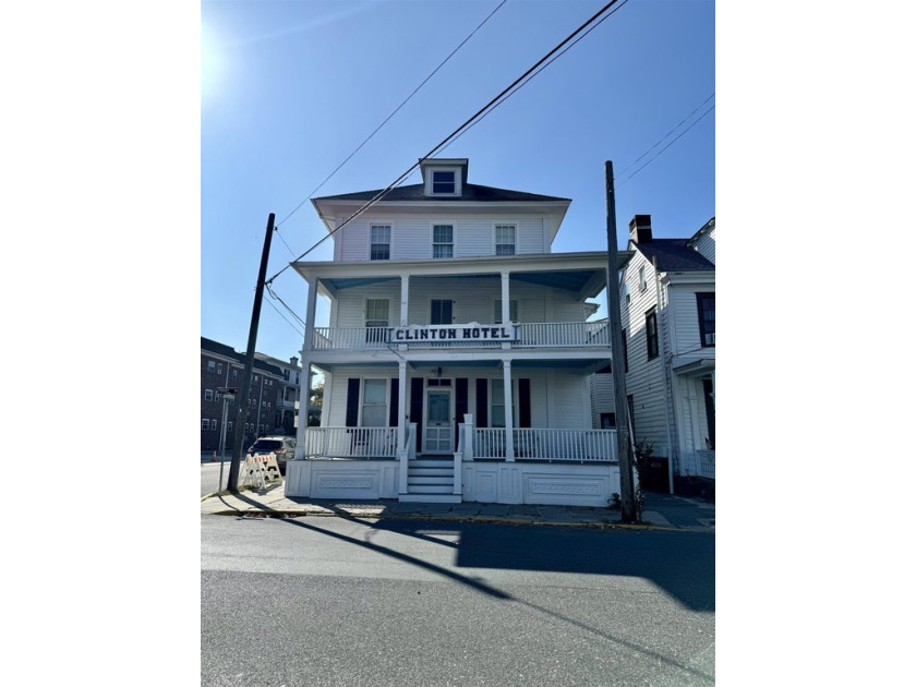The Clinton Hotel centrally located on corner lot 2 blocks to - Beach Commercial for sale in Cape May, New Jersey on Beachhouse.com