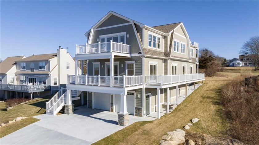 Embrace the epitome of coastal luxury in this exceptional brand - Beach Home for sale in South Kingston, Rhode Island on Beachhouse.com