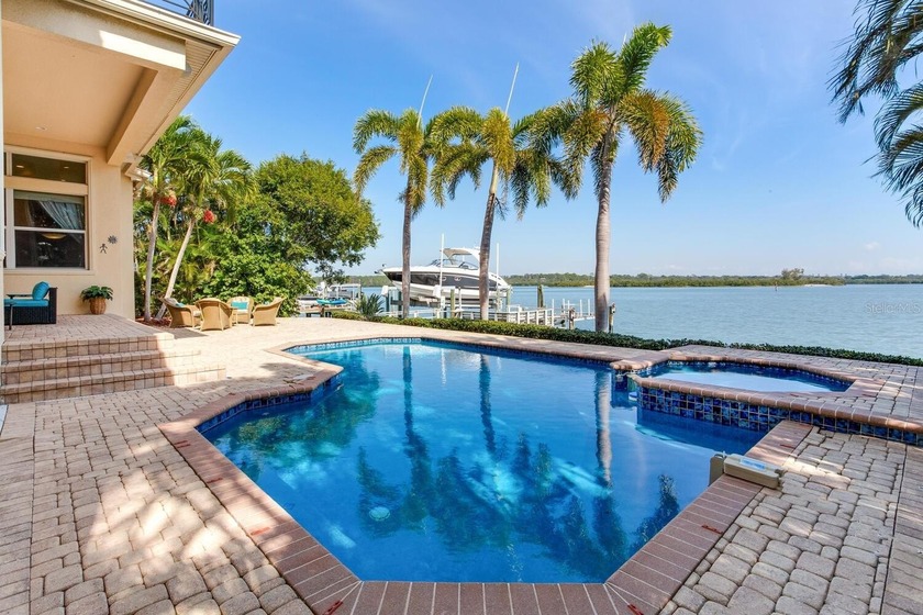 CUSTOM-BUILT WATERFRONT ESTATE ON 100 FEET OF UNOBSTRUCTED WATER - Beach Home for sale in North Redington Beach, Florida on Beachhouse.com