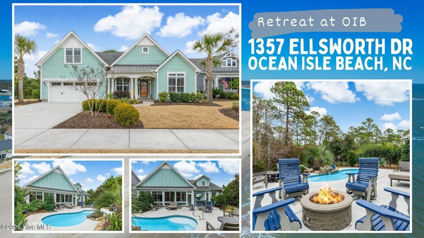 This home is serving coastal cottage chic with a side of ''why - Beach Home for sale in Ocean Isle Beach, North Carolina on Beachhouse.com