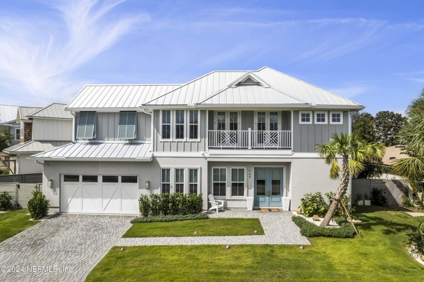 Constructed in 2023, this coastal-inspired pool home is located - Beach Home for sale in Ponte Vedra Beach, Florida on Beachhouse.com