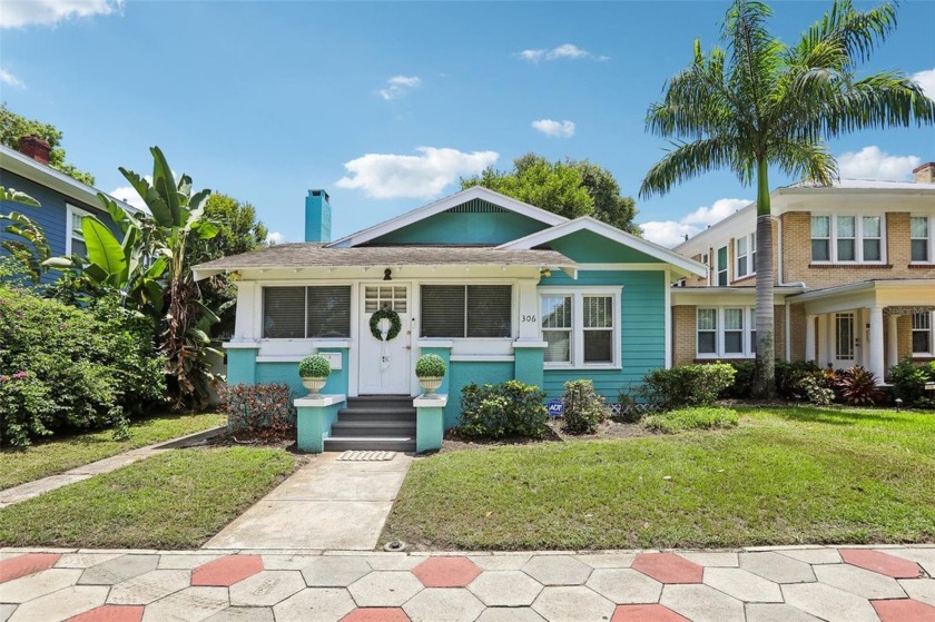 Welcome to 306 12th Avenue North, a charming bungalow located in - Beach Townhome/Townhouse for sale in St. Petersburg, Florida on Beachhouse.com