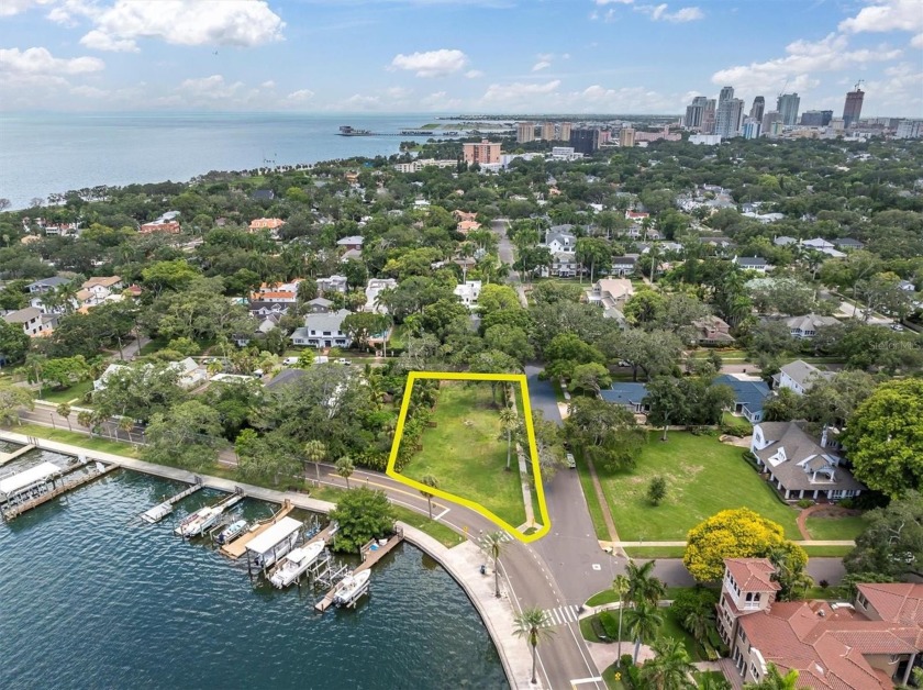 LOCATION, LOCATION, LOCATION! This prime water-view lot offers - Beach Lot for sale in St. Petersburg, Florida on Beachhouse.com