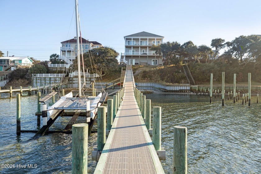 Enjoy views of the Intracoastal Waterway and the Atlantic Ocean - Beach Home for sale in Emerald Isle, North Carolina on Beachhouse.com