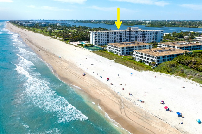 Located in prestigious Oceanfront Harbour House, this stunning 1 - Beach Condo for sale in Palm Beach, Florida on Beachhouse.com