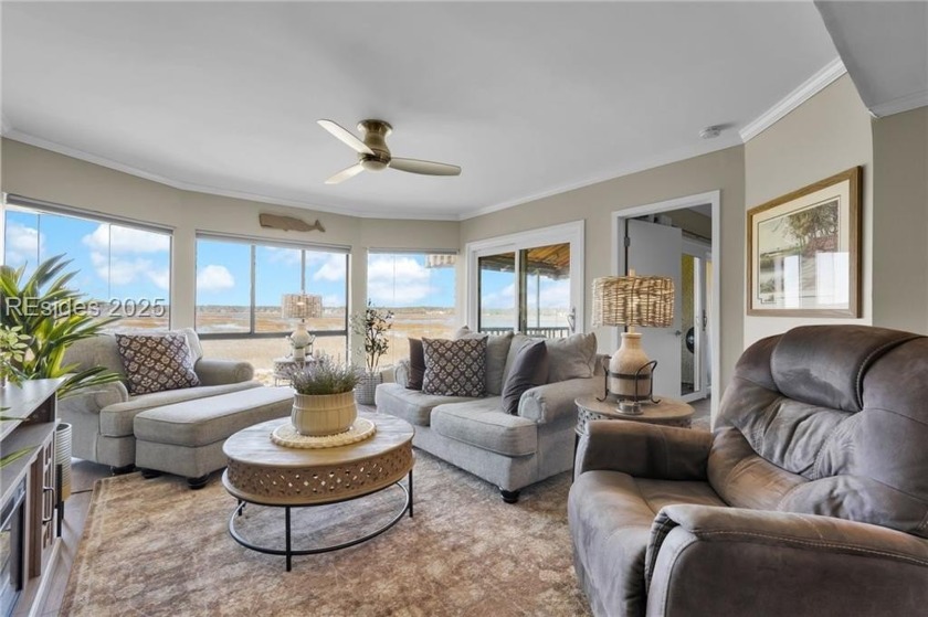 Expansive waterfront views is what this Newport Villa is all - Beach Condo for sale in Hilton Head Island, South Carolina on Beachhouse.com