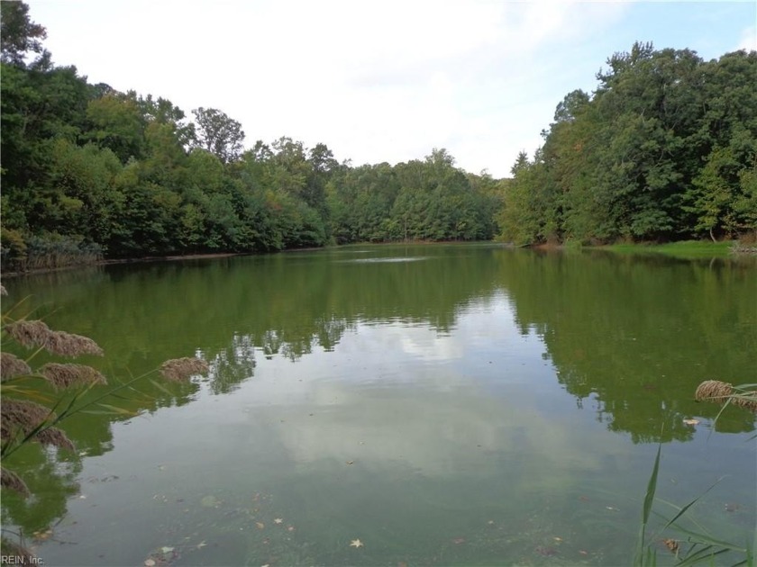 This beautiful lot contains 3.25 acres with a view down the lake - Beach Acreage for sale in Smithfield, Virginia on Beachhouse.com