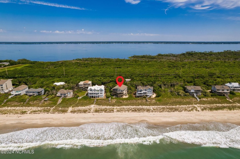 Welcome to 469 Maritime, a stunning beachfront property located - Beach Home for sale in Pine Knoll Shores, North Carolina on Beachhouse.com