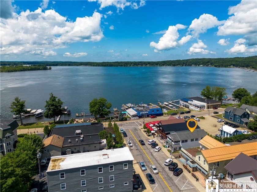 Located in the heart of Bemus Point, this versatile building - Beach Commercial for sale in Ellery, New York on Beachhouse.com