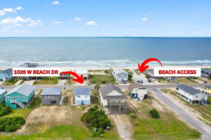 2nd row furnished beach cottage with great rental history! Step - Beach Home for sale in Oak Island, North Carolina on Beachhouse.com