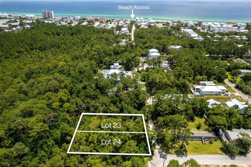 Lot 23 with $50k price reduction and  high end new builds around - Beach Lot for sale in Santa Rosa Beach, Florida on Beachhouse.com