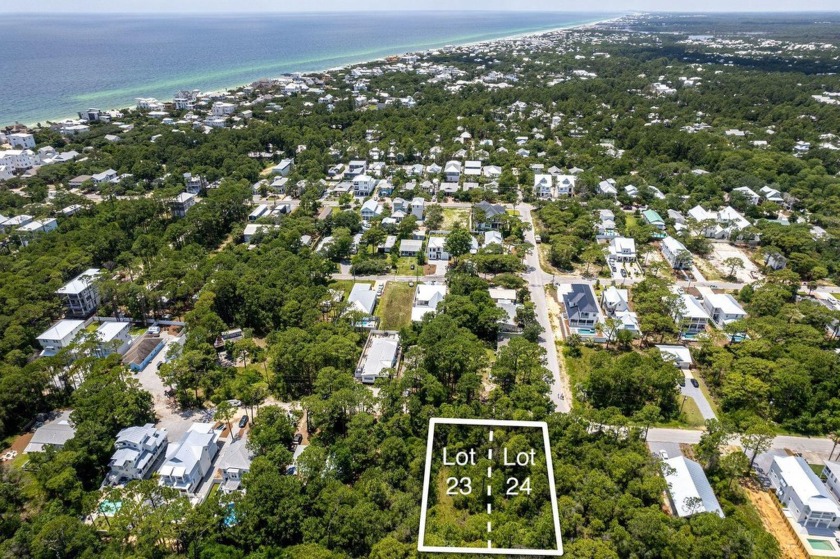 Double lot under $900k (23 and 24) off N Montigo Tucked away off - Beach Lot for sale in Santa Rosa Beach, Florida on Beachhouse.com