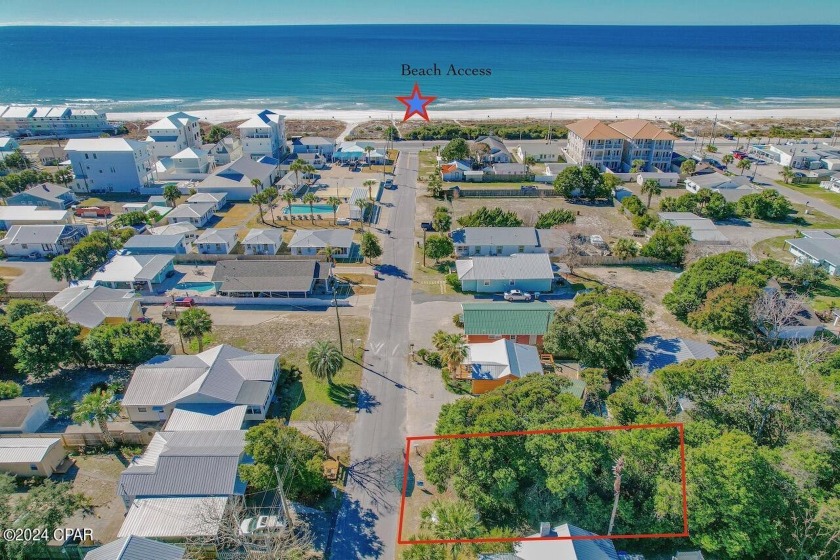 LOCATED ON THE QUIET DESIRED WEST END OF PANAMA CITY BEACH! Only - Beach Lot for sale in Panama City Beach, Florida on Beachhouse.com