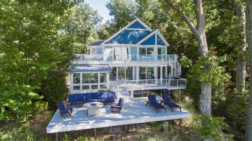 Experience the pinnacle of luxury on Lake Michigan with your own - Beach Home for sale in Coloma, Michigan on Beachhouse.com