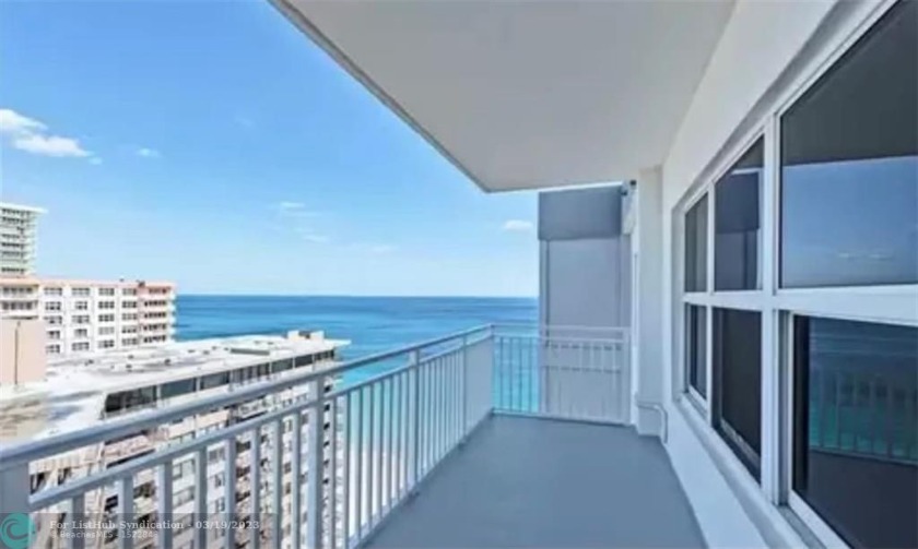 This Ocean front unit is an absolute gem.  It is a known as a - Beach Condo for sale in Fort Lauderdale, Florida on Beachhouse.com