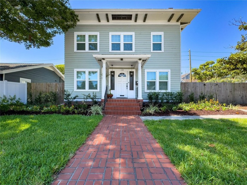 Majestic Old Northeast Colonial-style home, fully modernized to - Beach Home for sale in St. Petersburg, Florida on Beachhouse.com