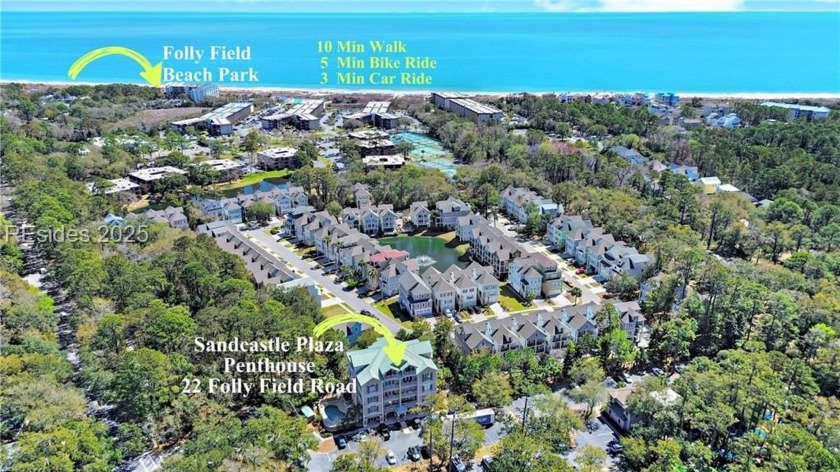 Penthouse living near the beach with ocean views! This - Beach Condo for sale in Hilton Head Island, South Carolina on Beachhouse.com