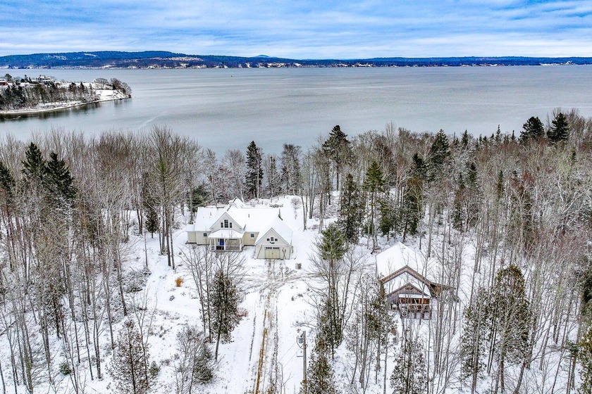 Beautifully sited on the shores of Penobscot Bay, this - Beach Home for sale in Stockton Springs, Maine on Beachhouse.com
