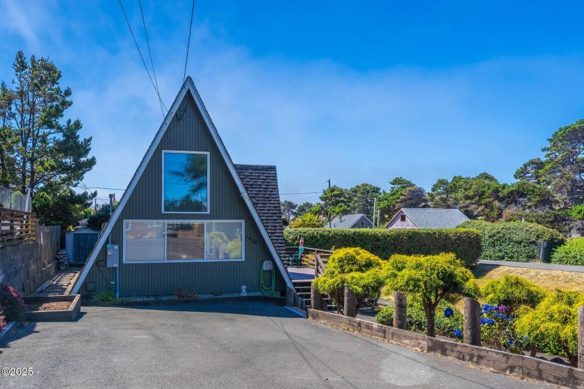 Beautiful A-Frame beach house on west side of Hwy 101, just - Beach Home for sale in Lincoln City, Oregon on Beachhouse.com