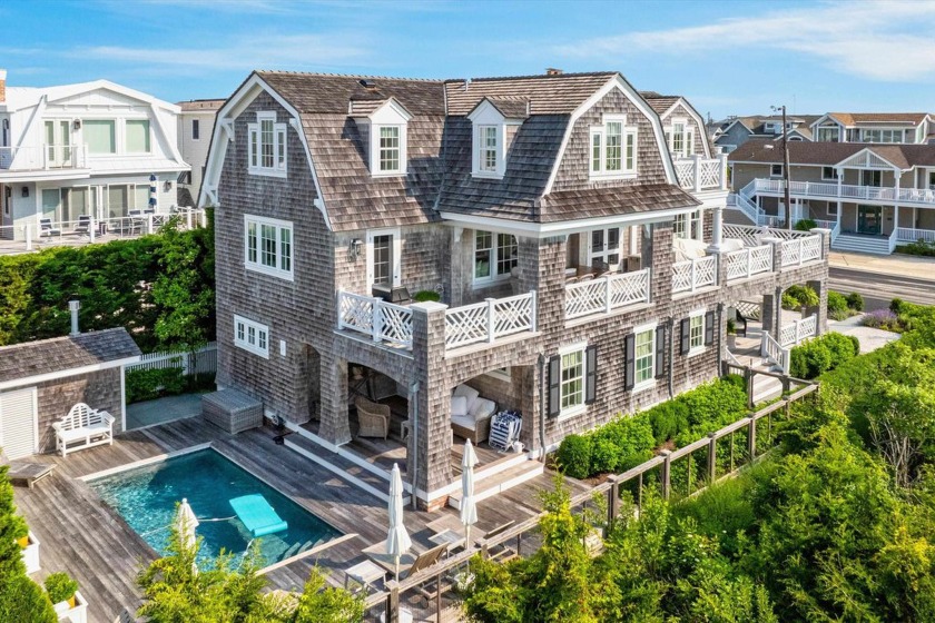 Oceanfront Living at Its Finest!  Perfectly positioned behind - Beach Home for sale in Avalon, New Jersey on Beachhouse.com