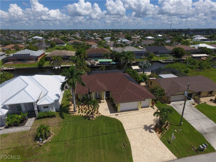 This partially furnished, Gulf access, waterfront, pool home is - Beach Home for sale in Cape Coral, Florida on Beachhouse.com