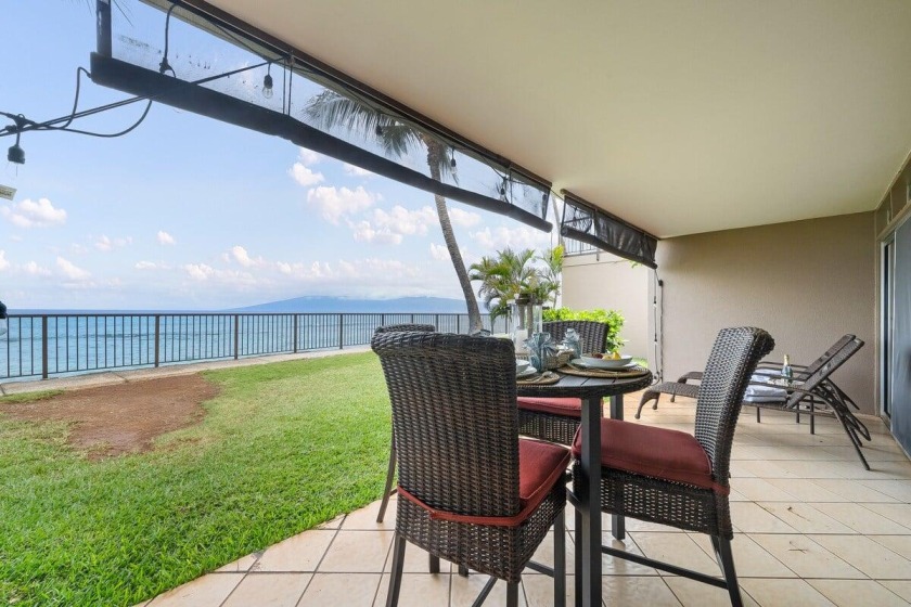 Hale Ono Loa 120 · HOL 120 Oceanfront 2BD w Ocean View AC Pool - Beach Vacation Rentals in Lahaina, HI on Beachhouse.com