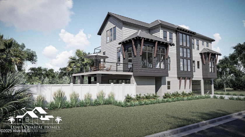 Imagine driving through a canopy of trees to your own custom - Beach Home for sale in Wilmington, North Carolina on Beachhouse.com